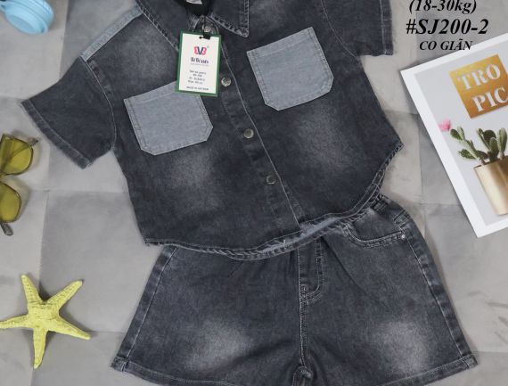 SET JEANS XÁM BÉ TRAI S200-2