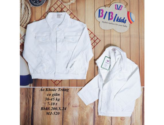 áo jean trẻ em nhiều size cho bé MJ520